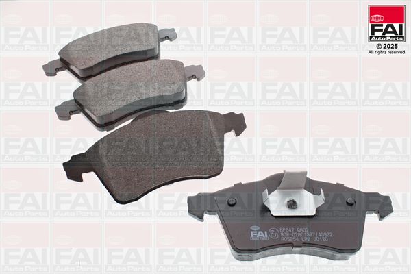 FAI AutoParts Stabdžių trinkelių rinkinys, diskinis stabdys