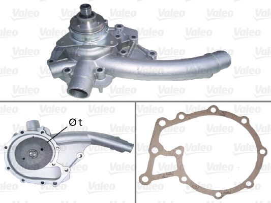 VALEO Waterpomp, motorkoeling 506639