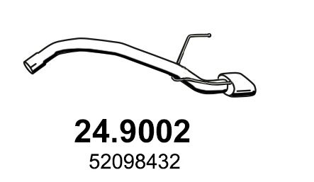 ASSO 24.9002 - Exhaust Pipe