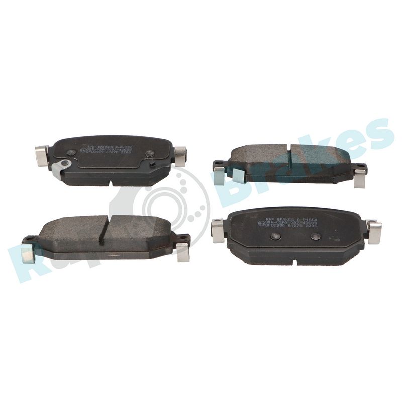 RAP BRAKES R-P1550 Brake Pad Set, disc brake
