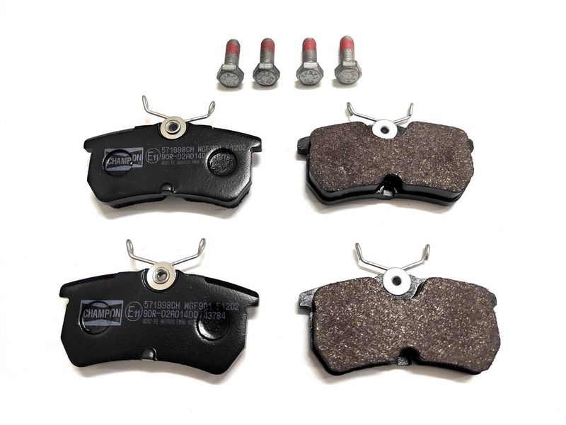 Plaquettes+de+frein+à+disque CHAMPION 571998CH