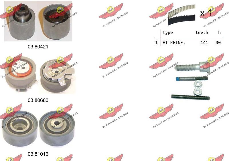 AUTOKIT 04.5279 - Timing Belt Kit
