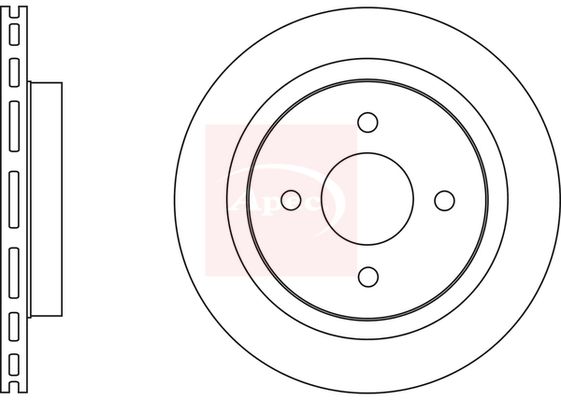APEC Brake Disc DSK2671