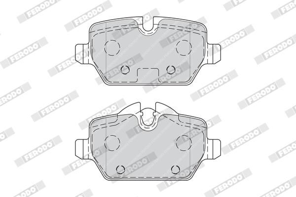 FERODO FDB4383 Brake Pad Set, disc brake