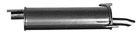 Silenciador posterior