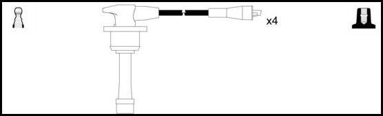 Juego de cables de encendido