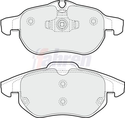 Fahren Brake Pad Set, disc brake FBP3069