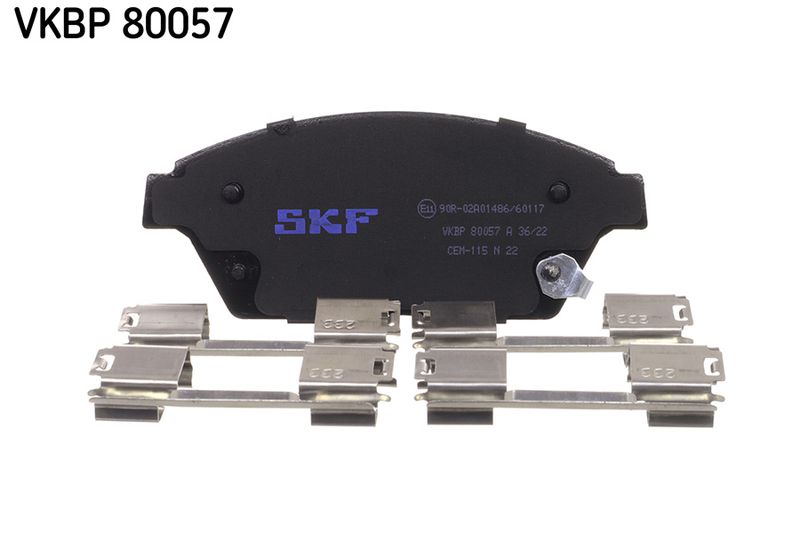 SKF VKBP 80057 A Brake Pad Set, disc brake