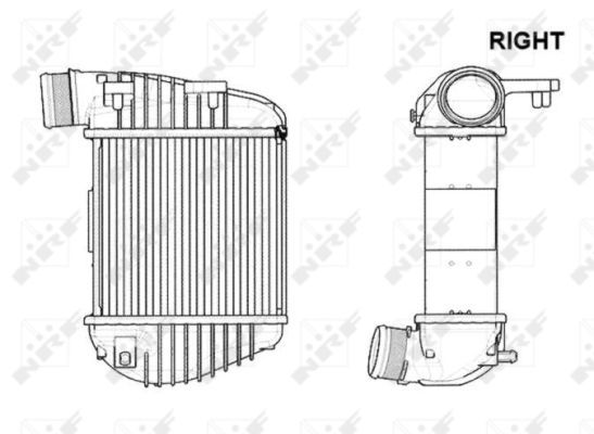 NRF 30772 Charge Air Cooler