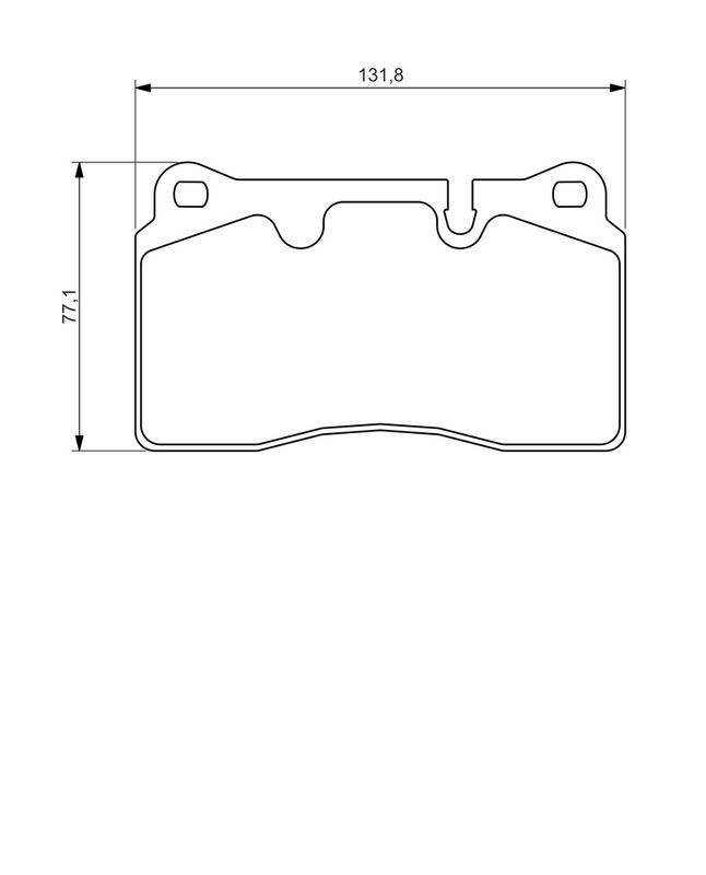 BOSCH Plaquettes de frein à disque 0 986 494 351