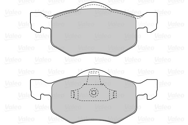 VALEO 601518 Brake Pad Set, disc brake