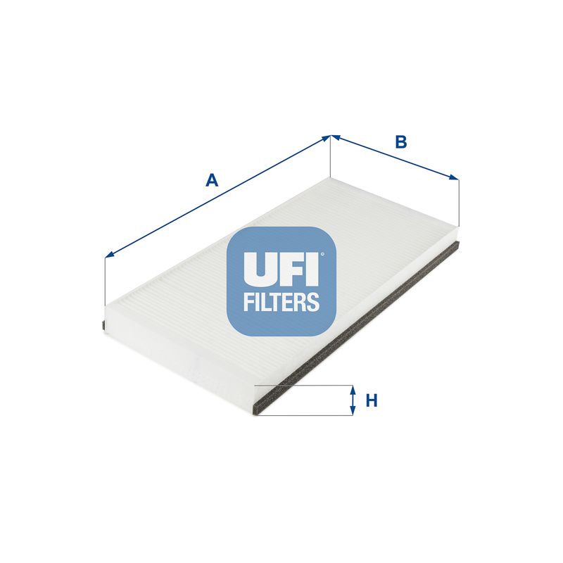 Фільтр, повітря у салоні, Ufi 53.247.00