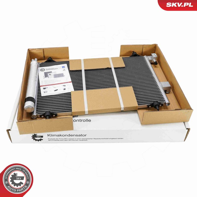 ESEN SKV 86SKV016 Condenser, air conditioning
