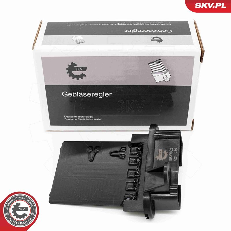ESEN SKV 95SKV082 - Resistor, interior blower