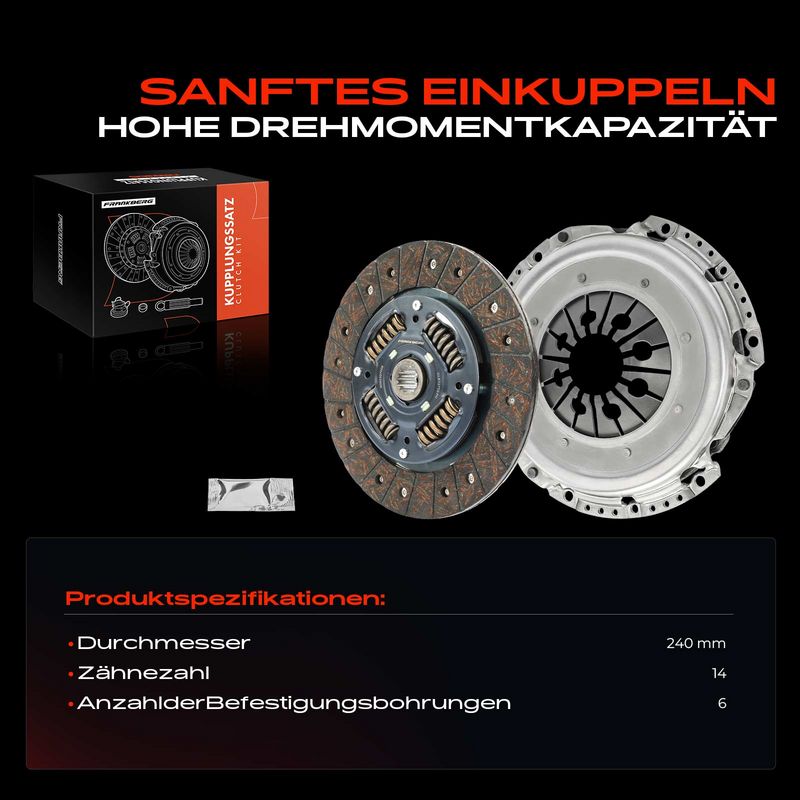 Frankberg 5481FB0030158 Clutch Kit