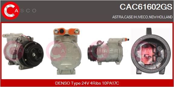 Kompresor, klimatizace CAC61602GS