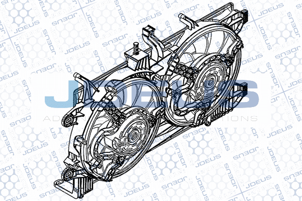 JDEUS ventilátor, motorhűtés EV8A5610