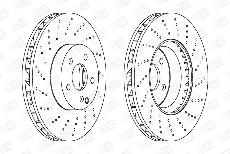 Disc frana 562634CH-1 CHAMPION