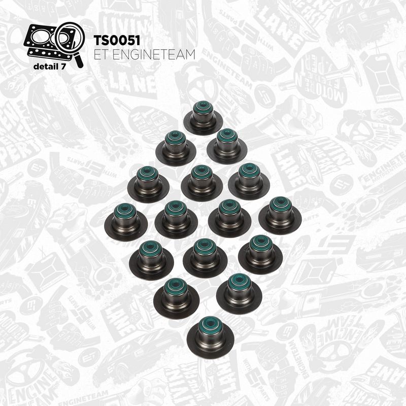 ET ENGINETEAM TS0051 Seal Kit, Cylinder Head