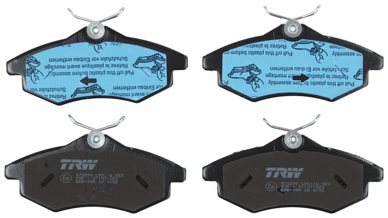 TRW GDB1495 Brake Pad Set, disc brake