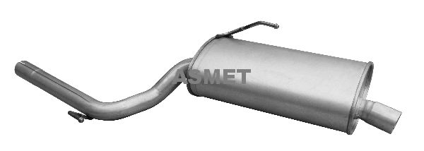 ASMET 13.044 Rear Muffler