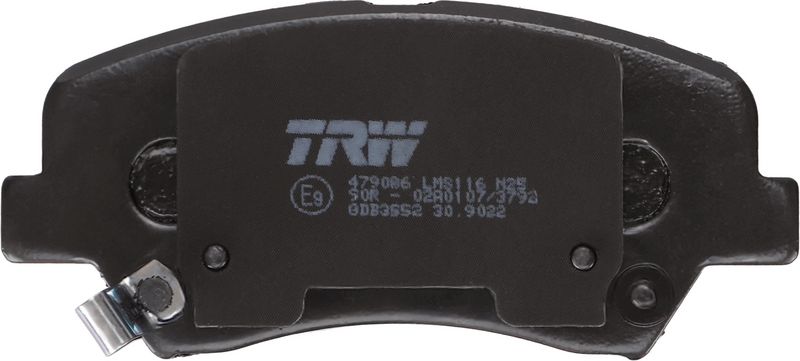 Set placute frana,frana disc GDB3552 TRW