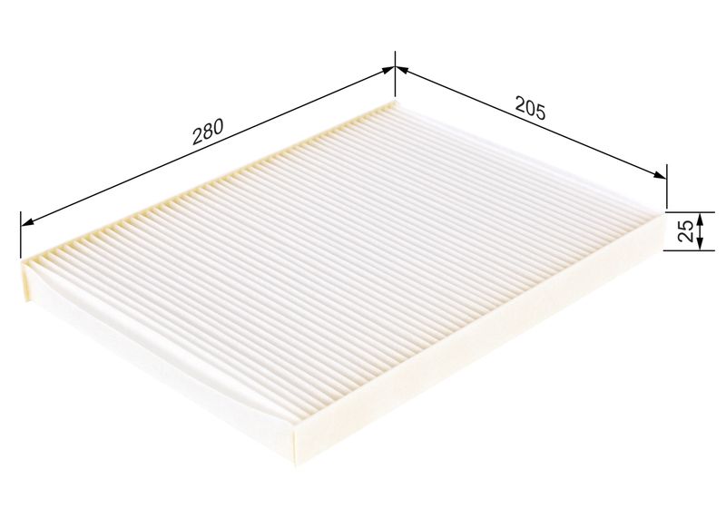 BOSCH 1 987 432 012 Filter, cabin air