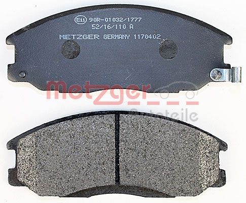 METZGER 1170402 Brake Pad Set, disc brake