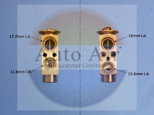 Auto Air Gloucester 22-8684 Expansion Valve, air conditioning