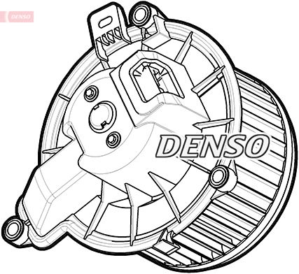 Denso Interior Blower DEA12007