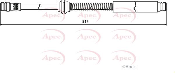 APEC Brake Hose HOS3942