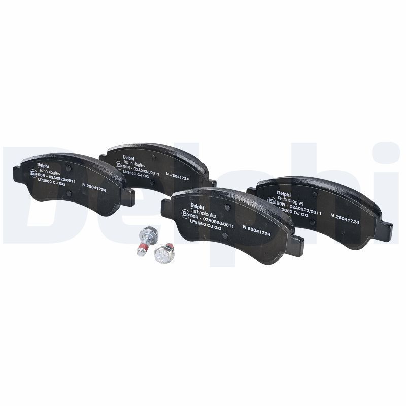 set placute frana,frana disc LP3660 DELPHI