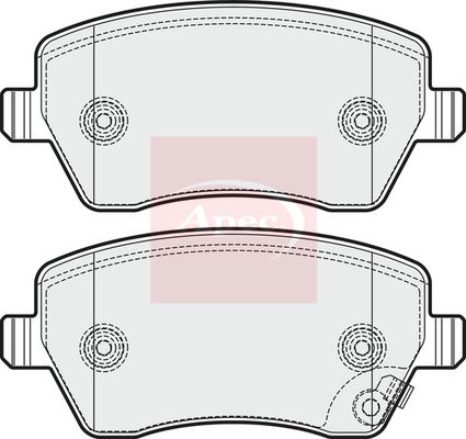 APEC Brake Pad Set, disc brake PAD1664