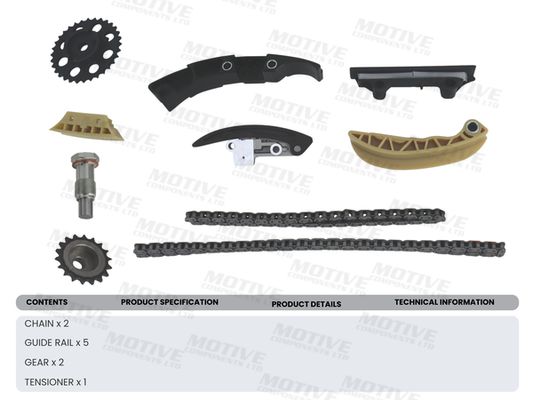 MOTIVE TCK242 Timing Chain Kit