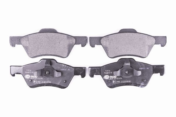 HELLA 8DB 355 014-961 Brake Pad Set, disc brake