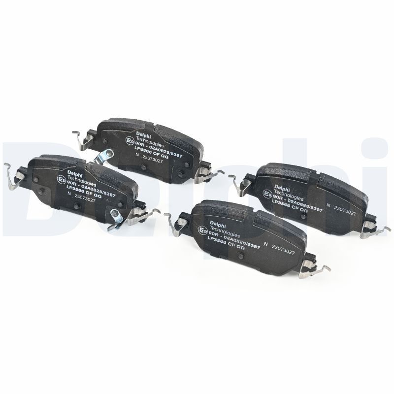 DELPHI LP3566 Brake Pad Set, disc brake