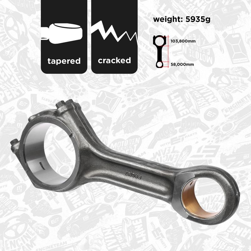 Product Image - Drijfstang - OM0055 - ET ENGINETEAM