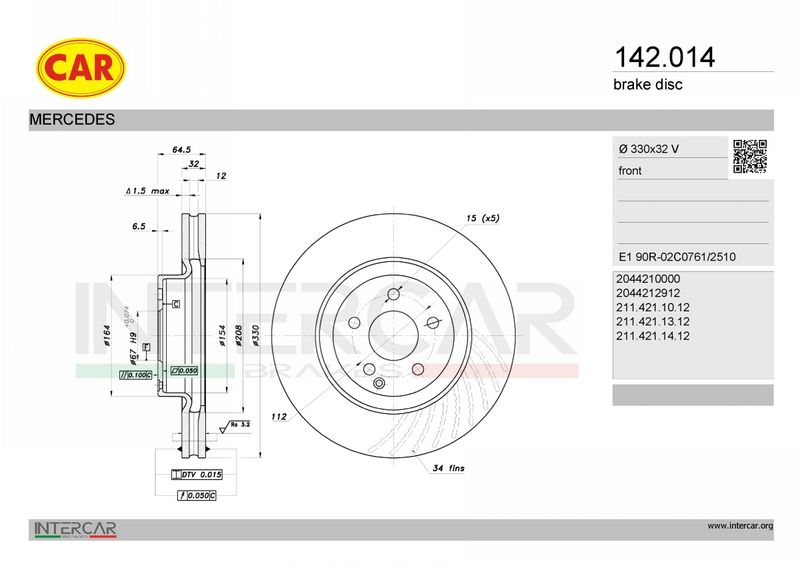 CAR 142.014 - Brake Disc