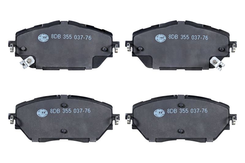 Set placute frana,frana disc 8DB 355 037-761 HELLA