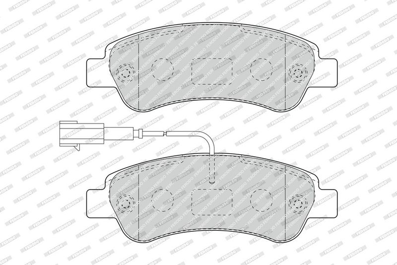 desky brzdové CITROËN, FIAT, OPEL, PEUGEOT FVR4910