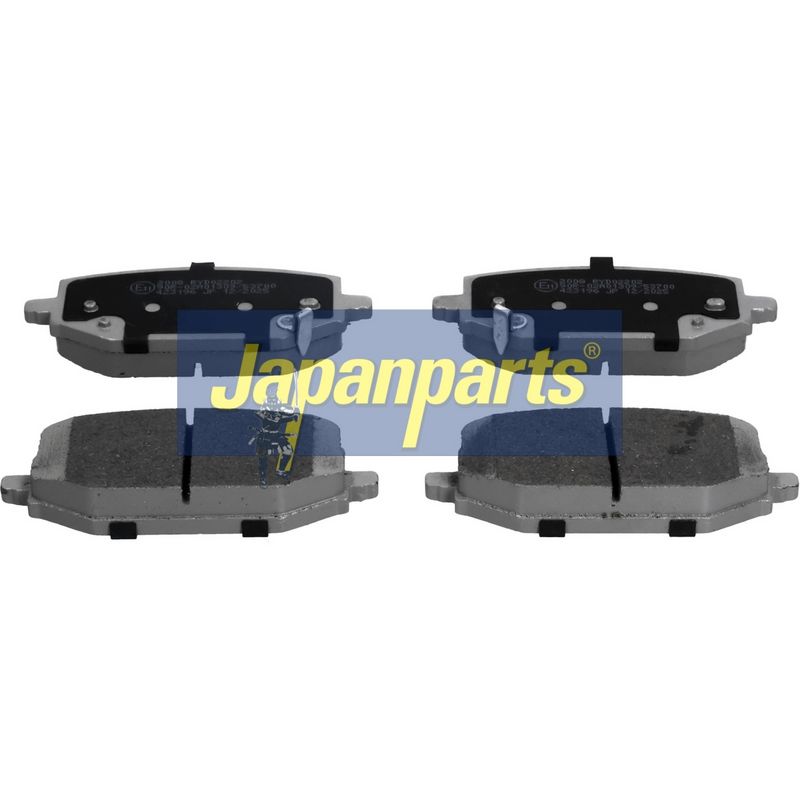 set placute frana,frana disc JAPANPARTS PP-2008AF