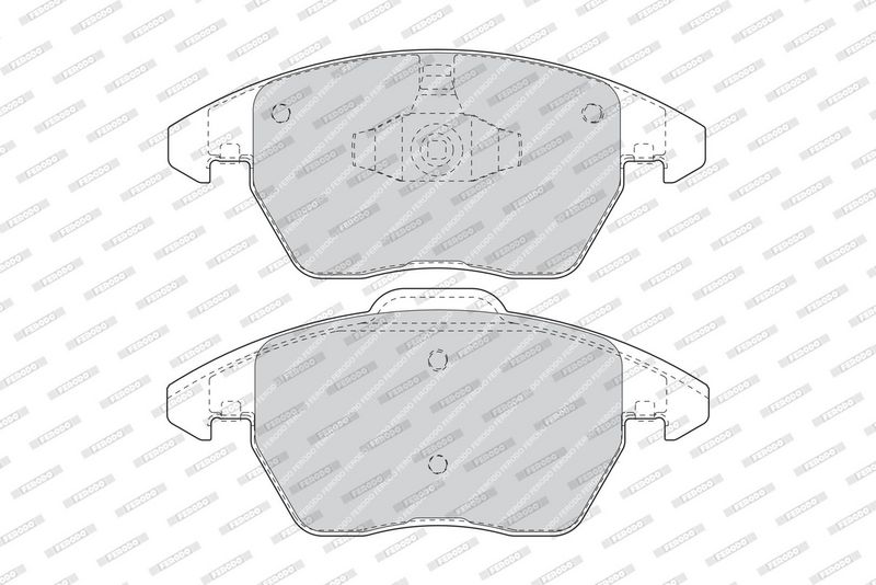 FERODO Plaquettes de frein à disque FDB1728