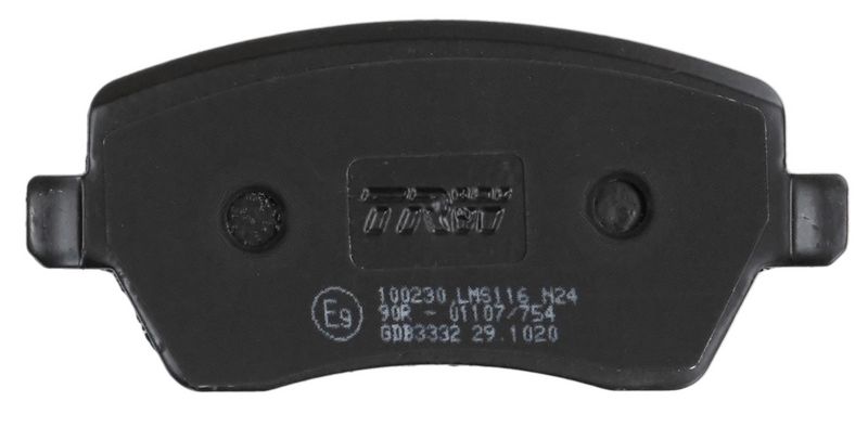 TRW GDB3332 Brake Pad Set, disc brake