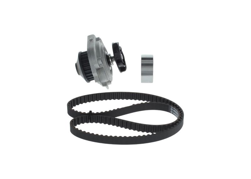 Timingset (riem + poelie + waterpomp) past: FIAT CINQUECENTO, PALIO, PANDA, PUNTO, SEICENTO / 600, UNO  LANCIA Y 0.8-1.2 10.84-