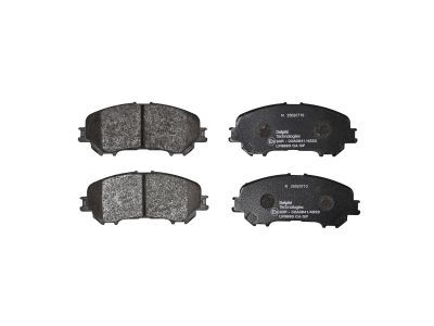 DELPHI LP3693 Brake Pad Set, disc brake
