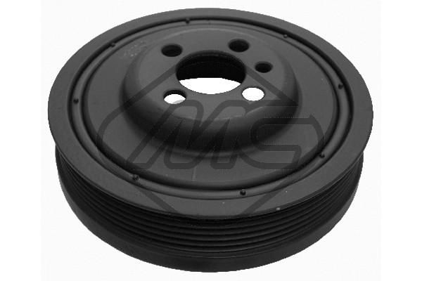 Poulie+vilebrequin METALCAUCHO 04494