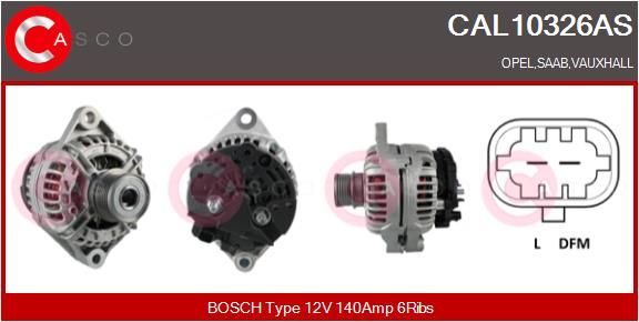 Генератор, Casco CAL10326AS