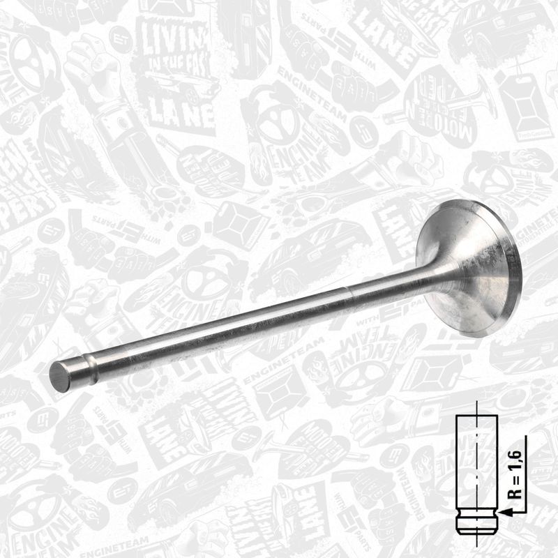 Product Image - Uitlaatklep - VE0074 - ET ENGINETEAM