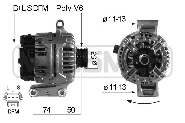 ERA generátor 210443A