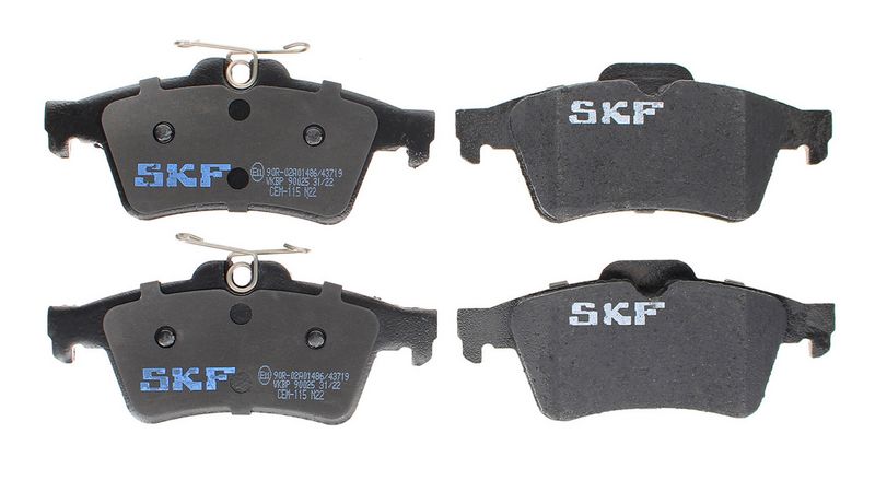 комплект спирачно феродо, дискови спирачки SKF